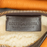 Mini Calfskin and Shearling Jodie Orange - Lab Luxury Resale