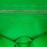 Nappa Intrecciato Fringed Cassette Crossbody Green - Lab Luxury Resale