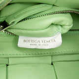 Calfskin Intrecciato Cassette Crossbody Green - Lab Luxury Resale