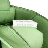 Calfskin Intrecciato Cassette Crossbody Green - Lab Luxury Resale