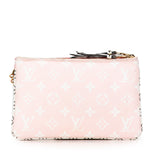 Limited Edition Monogram Giant Double Zip Pochette Red - Lab Luxury Resale