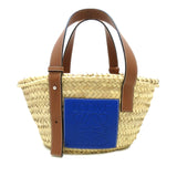 Small Raffia Basket Tote Brown - Lab Luxury Resale