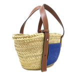 Small Raffia Basket Tote Brown - Lab Luxury Resale