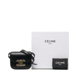 Mini Triomphe Crossbody Bag Black - Lab Luxury Resale