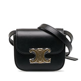 Mini Triomphe Crossbody Bag Black - Lab Luxury Resale