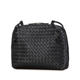 Nappa Intrecciato Nodini Crossbody Black - Lab Luxury Resale