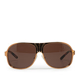 Round Tinted Sunglasses Brown - Lab Luxury Resale