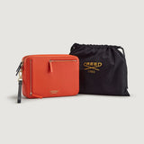 CREED Large Leather Wash Bag - Citrus NEW-Small Leather Goods-LAB