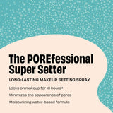 Benefit Cosmetics The POREfessional: Super Setter Pore-Minimizing Setting Spray 120ml NIB