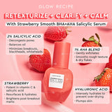 Glow Recipe Strawberry Smooth BHA + AHA Salicylic Acid Serum 30ml NIB