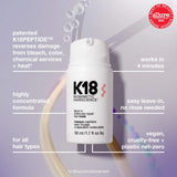 K18 Biomimetic Hairscience Leave-In Molecular Repair Hair Mask 50ml NIB