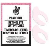 Peace Out Retinol 360° Eye Lift Patches to Lift, Firm and Revitalize Eyes NIB