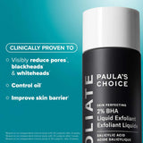 Paula's Choice Skin Perfecting 2% BHA Liquid Exfoliant 118ml NWOB