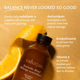 Sahajan Balance Toner with Vitamin C,  and AHA's 120ml NIB