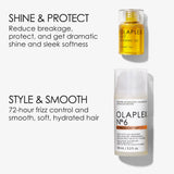 Olaplex Get Your Shine On Frizz Control Hair Styling Value Set