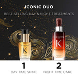 Kérastase Iconic Hair Heroes Gift Set: 8H Magic Night Serum & Mini Elixir Ultime Hair Oil